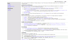 Desktop Screenshot of distanz.ch